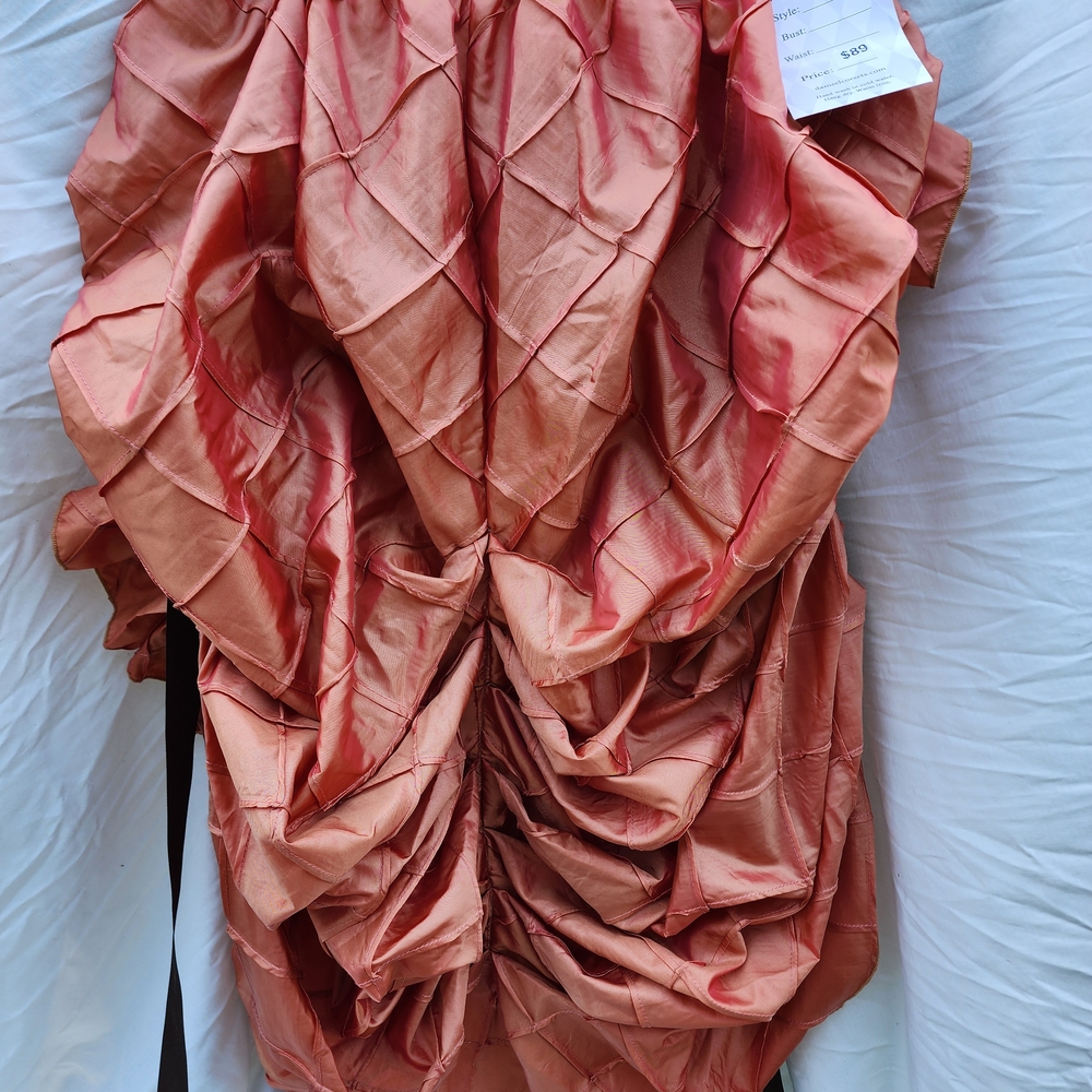 DITD Firy Orange Bustle Skirt